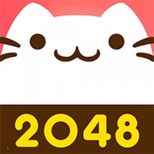 Cute Cats 2048 Puzzle Game