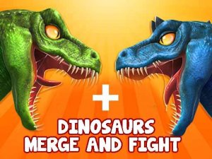 Dinosaurs Merge and Fight Online Game