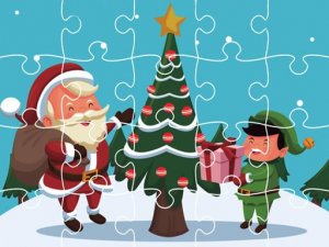 Christmas Cards Jigsaw Puzzle Game