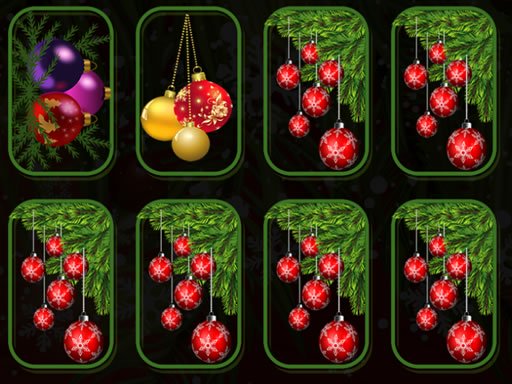 Holiday Ornaments Memory Game