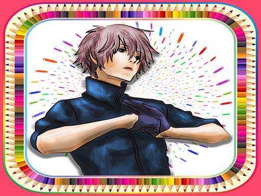 Anime Manga Drawing Coloring Game
