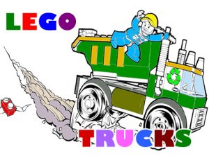 Lego Trucks Coloring Online Game