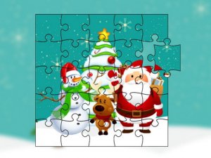 Christmas Winter Story Jigsaw Puzzle Game