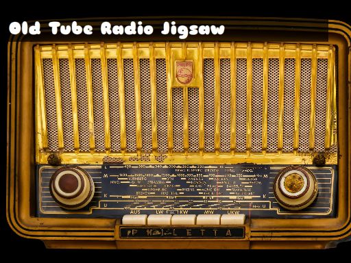 Vintage Radio Jigsaw Puzzle