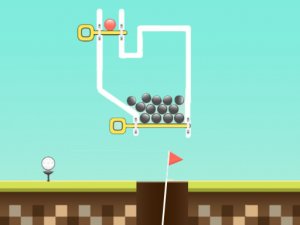 Golf Pull the Pin Puzzle Game