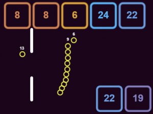 Numbers Snake Puzzle Game