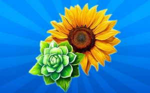 Merge Flowers in Bubbles 2048: Cozy Floral Puzzle Online Game