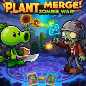 Plant Merge: Garden Defender