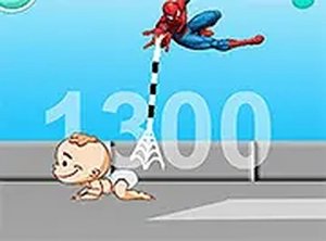 Spider Man Save Babies Rescue Game
