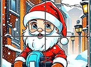 Santa Claus Christmas Clicker Puzzle Game